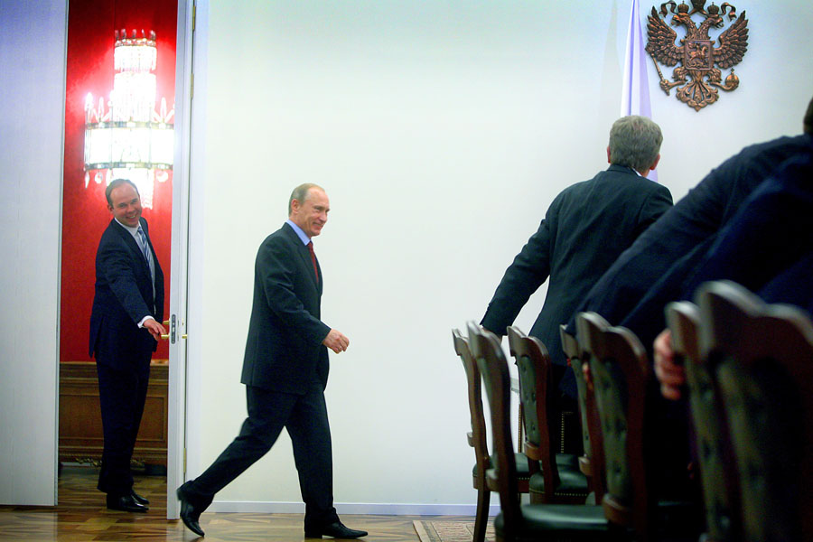 «аседание президиума правительства –‘ 4 августа 2008 года 



Ќа снимке: ѕремьер-министр –‘ ¬ладимир ѕутин